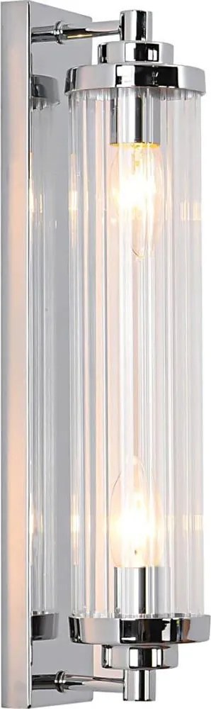 Настенно осветително тяло LORENZO 2xE14/40W/230V лъскав хром