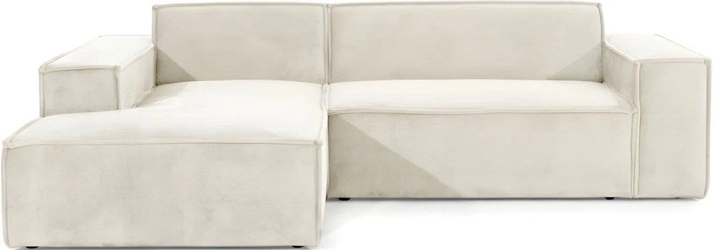 Ъглов диван Fubu-Left-Ekrou