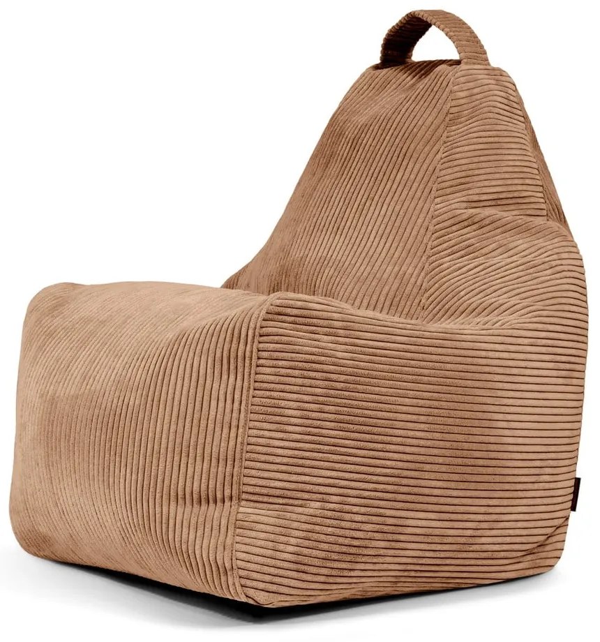 Кафяв пуф от рипсено кадифе Play Amuse – SLOWDOWN