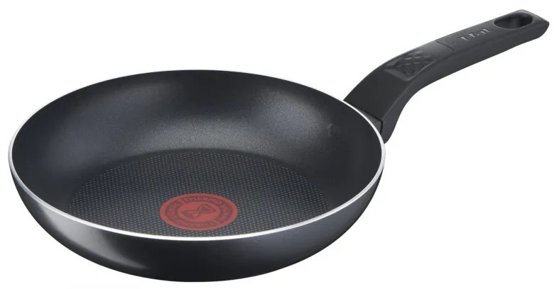 Тиган Tefal B5670453, 24 см, Thermo-Signal, Thermo-Spot, Титаниево покритие, Черен