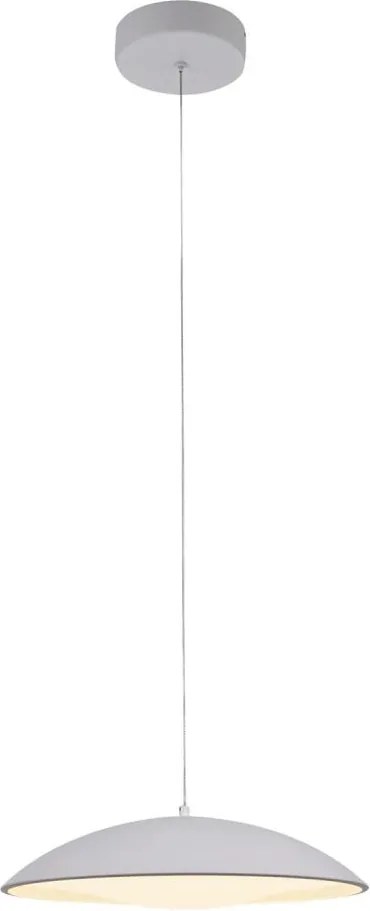 Schöner Wohnen 14606-16 - димируема LED висяща лампа на кабел LENTE LED/17W/230V Ø40 см бяла