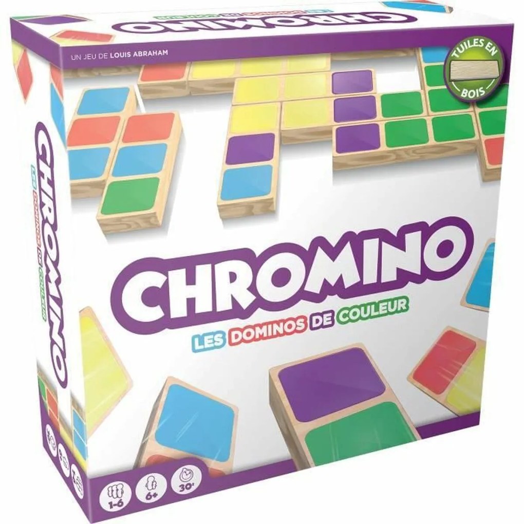 Настолна игра Asmodee Chromino (FR) Многоцветен