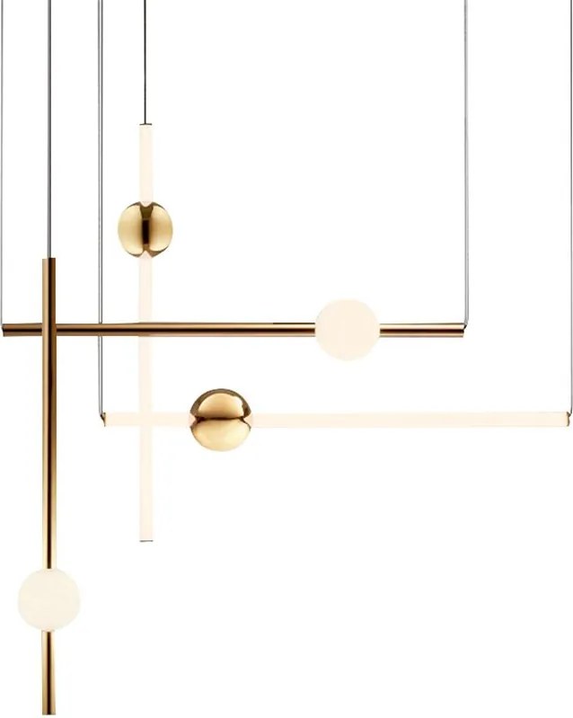 Пендел LED White Gold APP478-CP