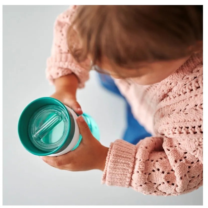 Светлорозова тританова детска чаша 300 ml Flowers &amp; butterflies – Mepal