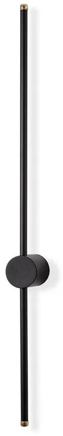 Черна LED стенна лампа ø 7 cm Sword – Opviq lights