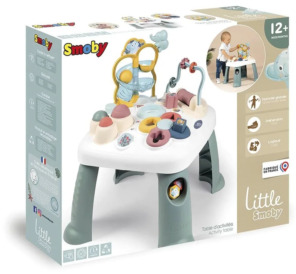 Център за дейности Smoby Activity Table + 1 година Маса за Много Игри