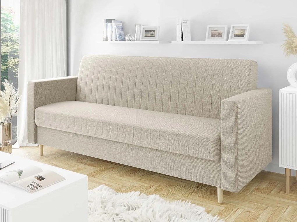 Диван - легло Melisa three-seater-Gkri Anoixto