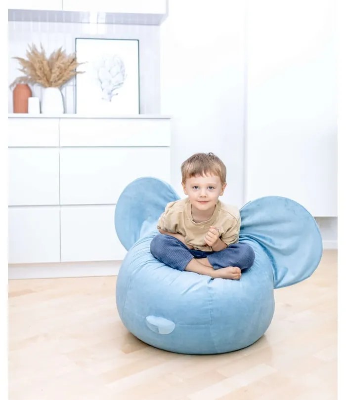 Детска чанта за диван от червено кадифе Ears - The Brooklyn Kids