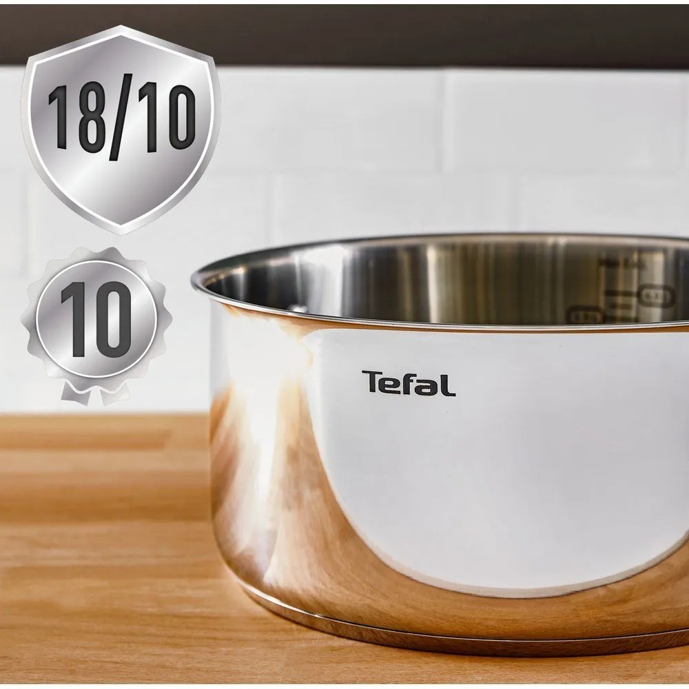 Комплект съдове от неръждаема стомана 6 бр. DUETTO+ G719S655 – Tefal