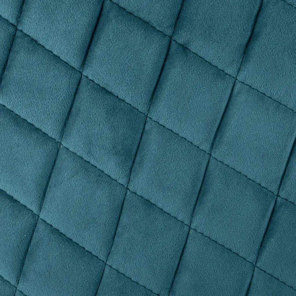 Трапезен стол с подлакътници atmosphera Marlo, Велур - Кафяв
