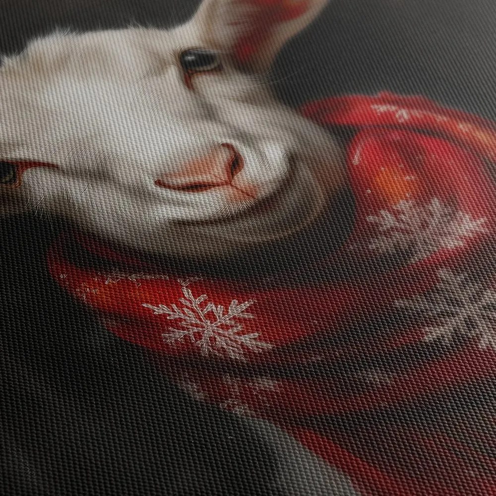 Картина на платно Коледна – Сладка коза