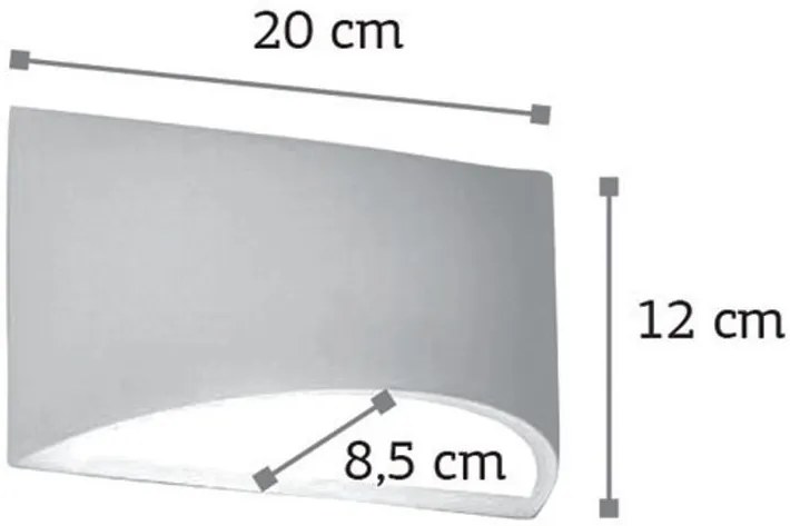 Аплик за стена InLight 43415