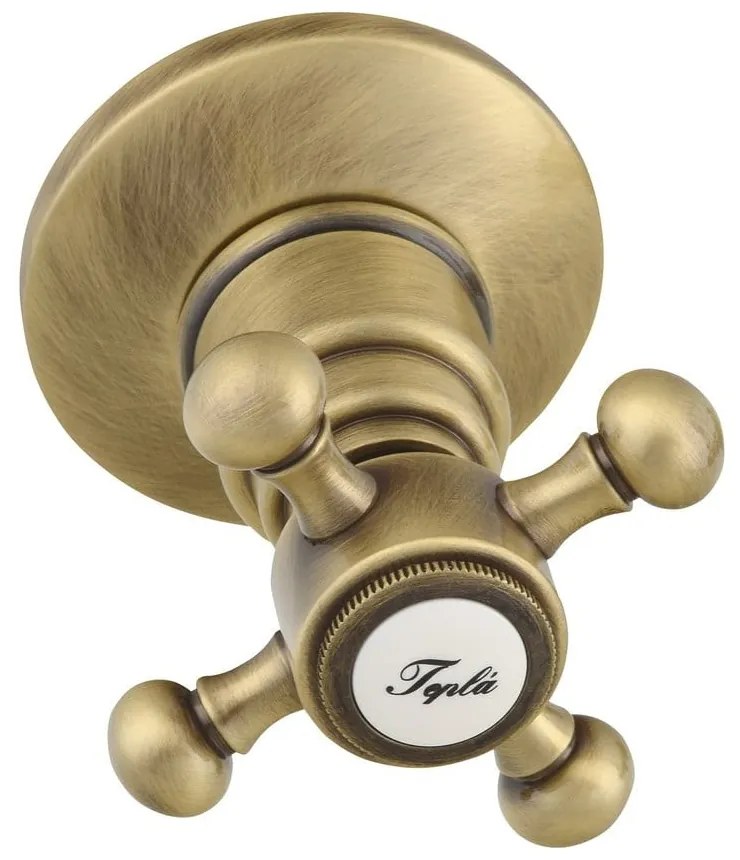 Вградена душ батерия в бронзов цвят (2 изхода) Antea – Sapho