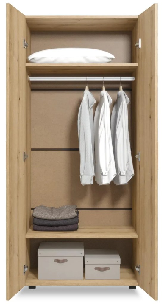 Гардероб 2 рафта + лост Анджело