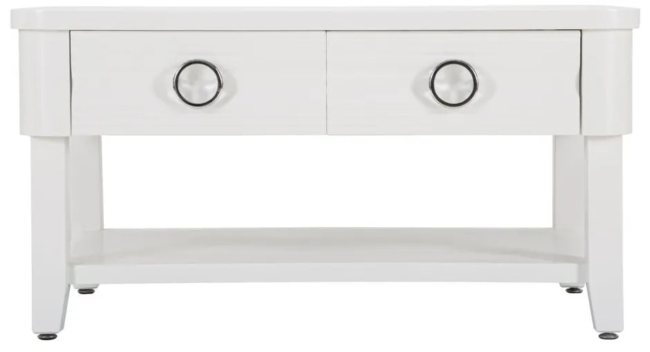 Масичка за кафе от бяла ела 60x90 cm Shine - Mauro Ferretti