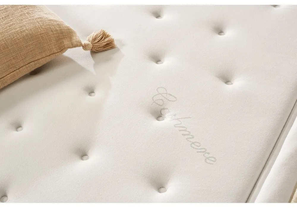 Твърд/средно твърд двустранен матрак от пяна 90x200 cm Premium Cashmere - Moonia