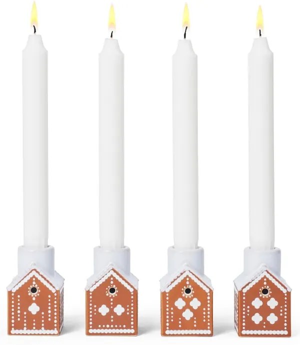 Керамичен адвент свещник Gingerbread – Kähler Design