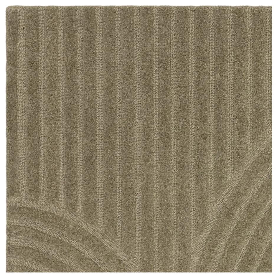 Килим от вълна в цвят каки 160x230 cm Hague - Asiatic Carpets