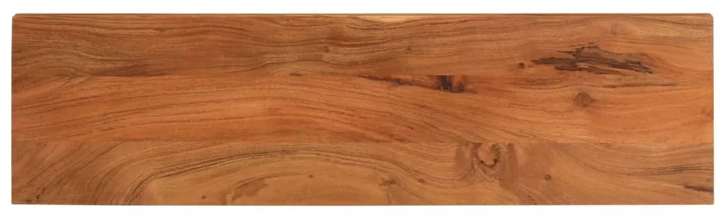 370961 vidaXL Плот за маса, 100x30x3,8 см, правоъгълен, акация масив