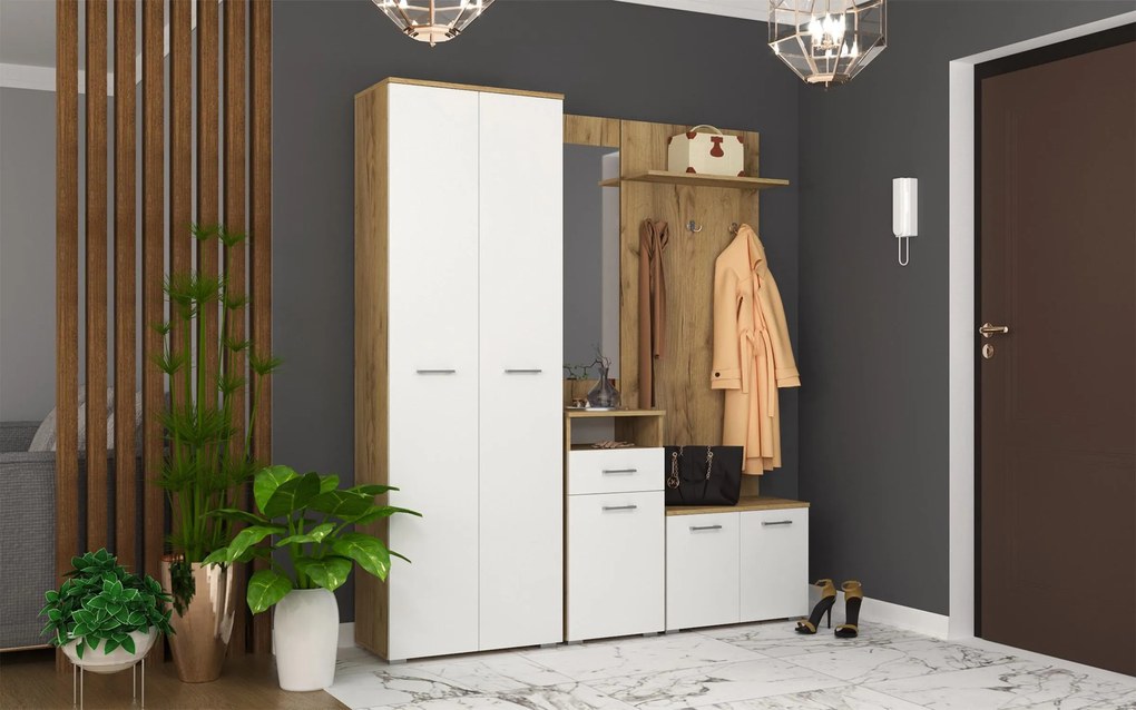 Тоалетка + огледало Манди