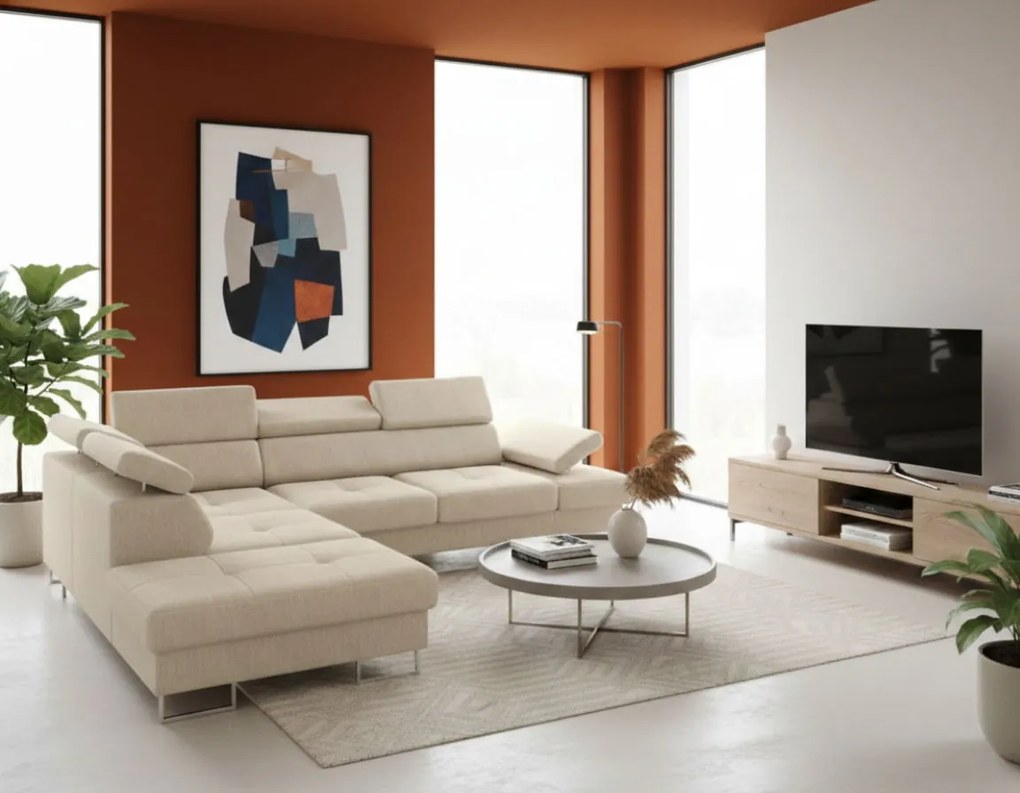 Ъглов диван Gelito-Ekrou-Left