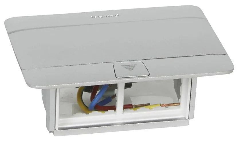Legrand 54011 - Настолна рамка за контакт POP-UP 4M алуминий