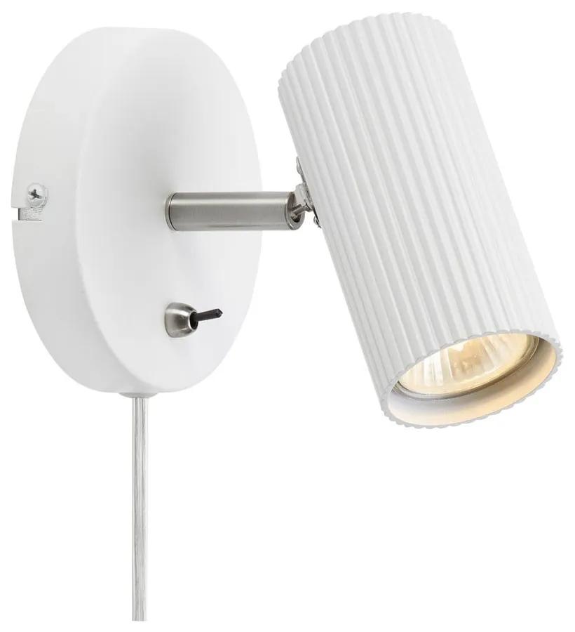 Бяла стенна лампа Costilla - Markslöjd