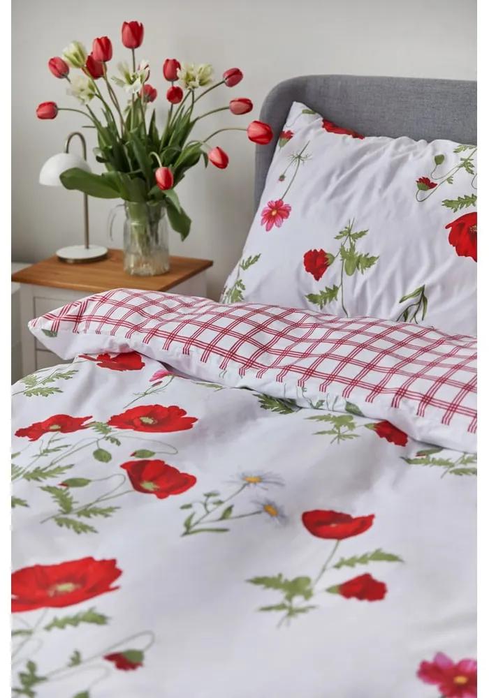 Памучно спално бельо за двойно легло , 160 x 220 cm Poppy - Bonami Selection
