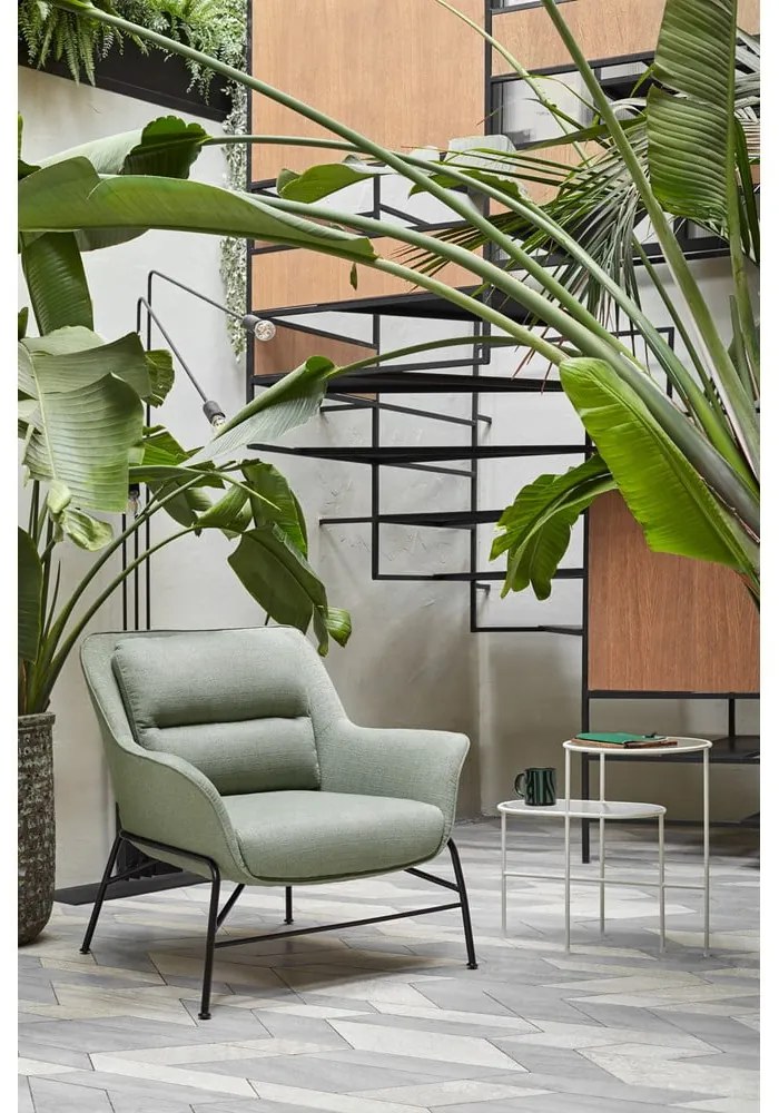 Зелено-сив фотьойл Sadira - Teulat