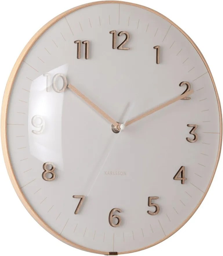 Стенен часовник ø 30 cm Esencia Dome – Karlsson