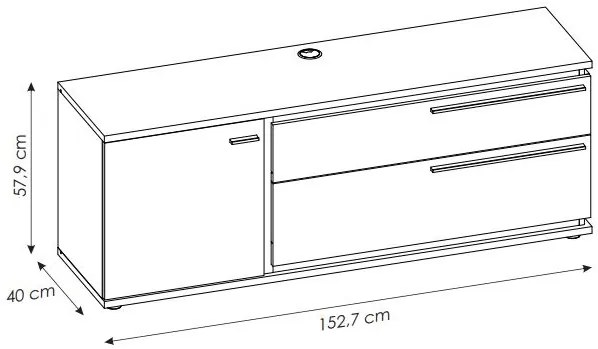 TV шкаф Inala 1D2S