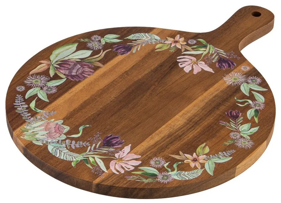 Дървена дъска за рязане за сервиране ø 30 cm Leura – Ladelle