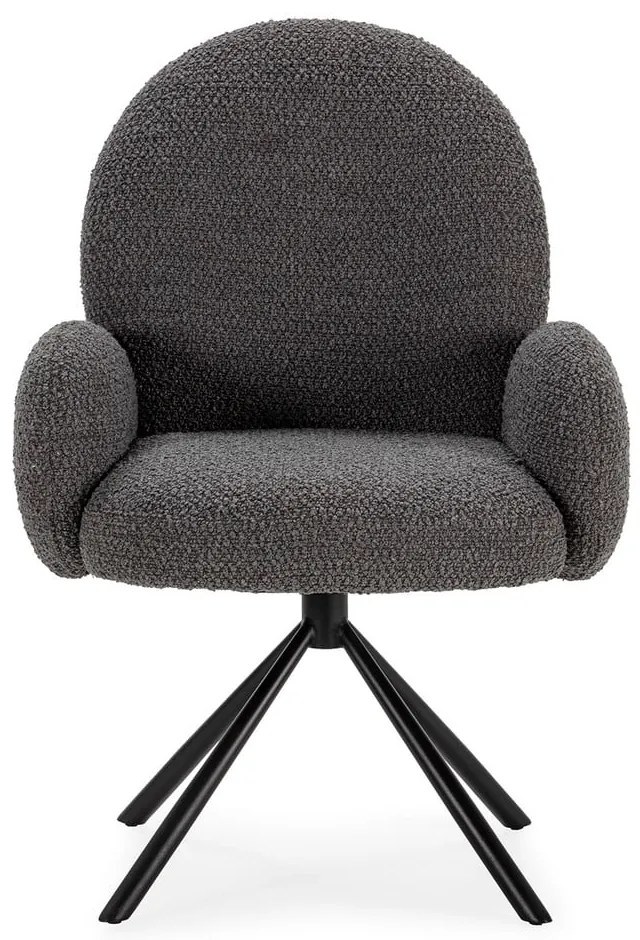 Тъмносив фотьойл Dario - Marckeric