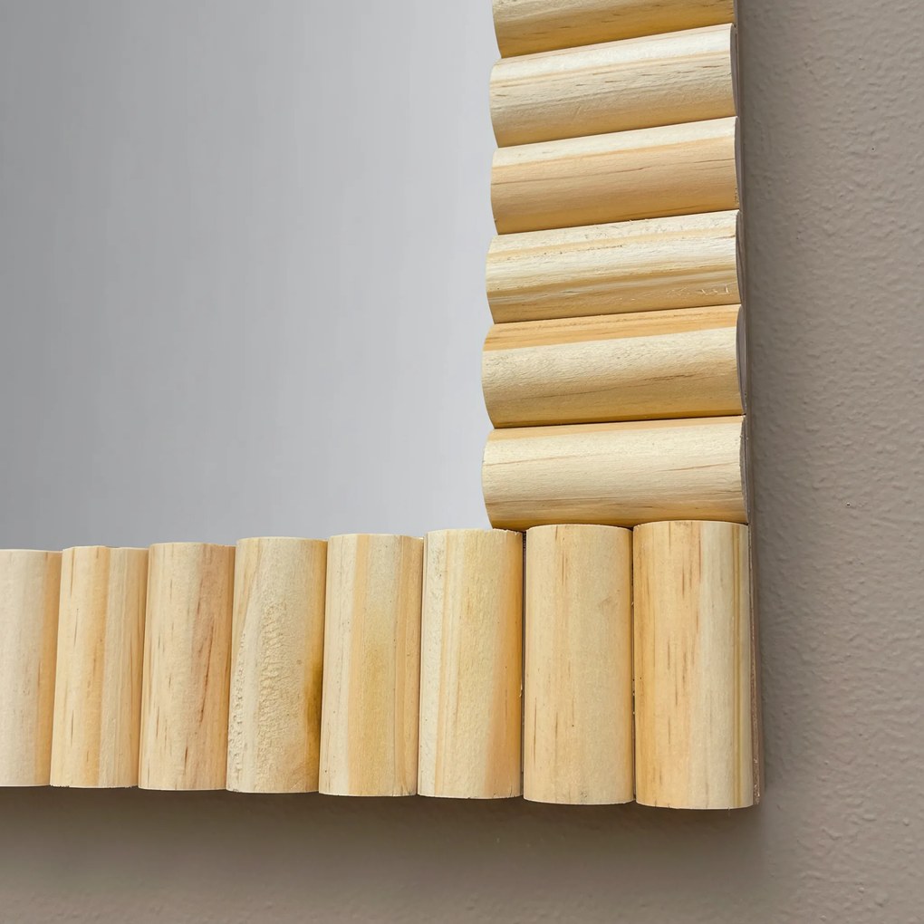 Бохо стенно огледало 55CM KLNA-MR01