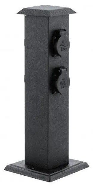 EGLO 93426 - Екстериорен градина колона с букси SCHUKO IP44