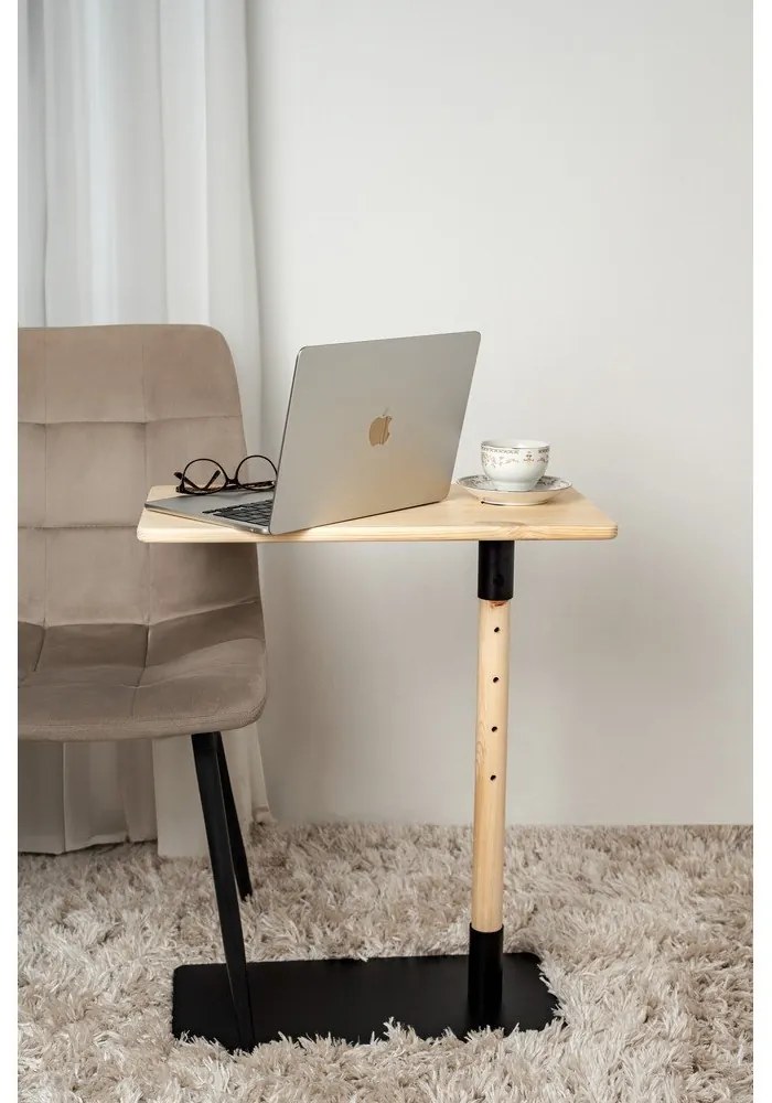 Странична масичка от масивен бор 30x55 cm Adjust – Karup Design