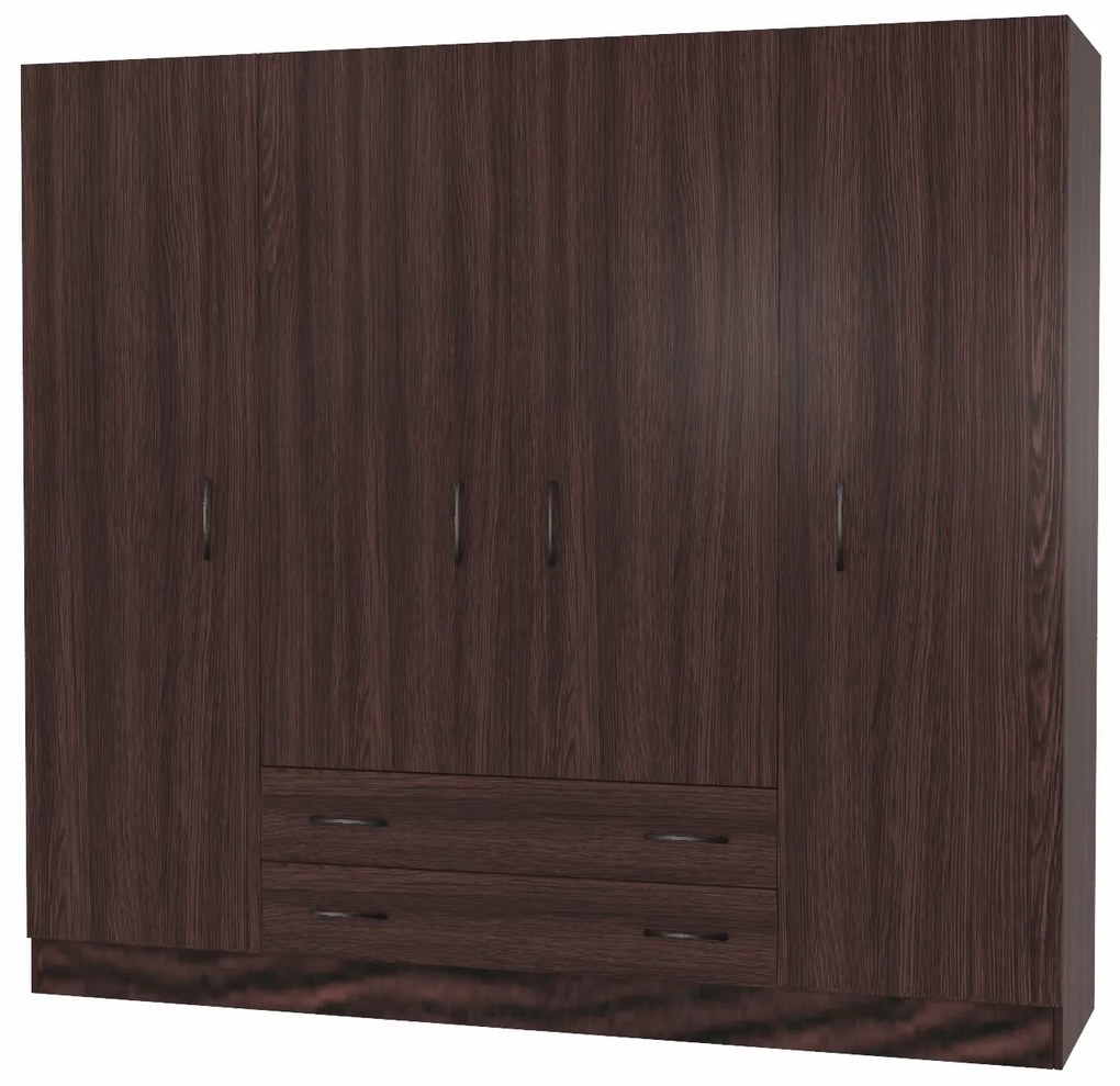 Гардероб Hana с четири врати-Wenge
