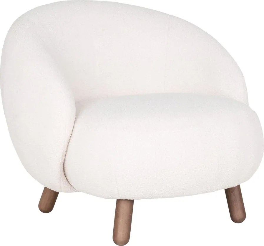 Бял фотьойл Savona - House Nordic