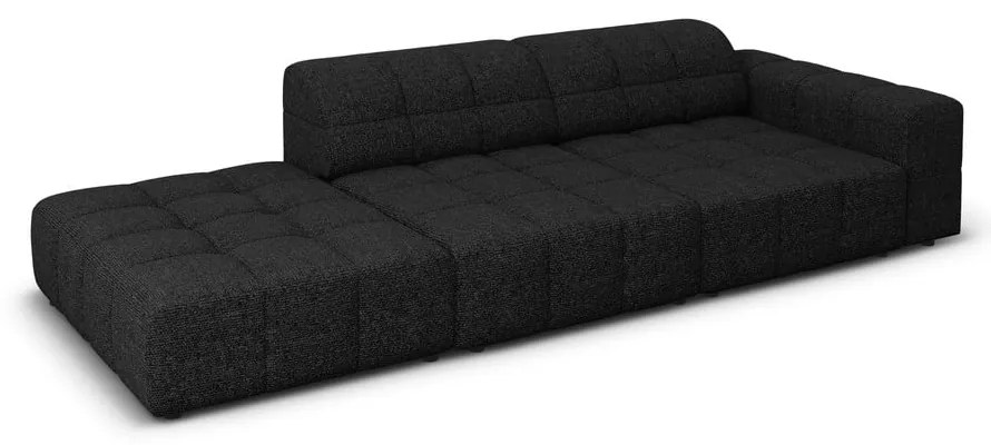 Антрацит шезлонг (десен ъгъл) Chicago – Cosmopolitan Design