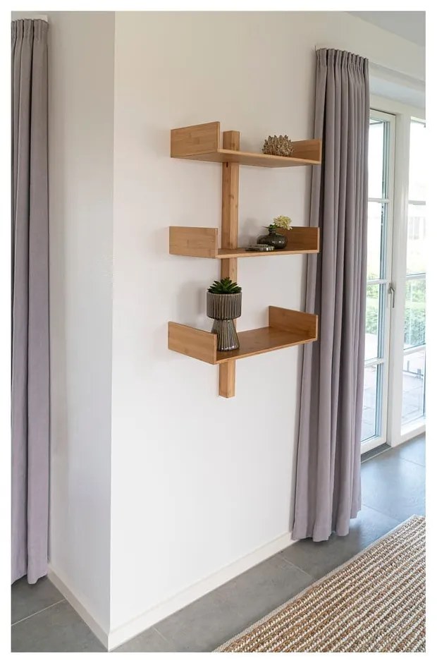 Бамбукова етажерка в естествен цвят 50 см Villa - House Nordic