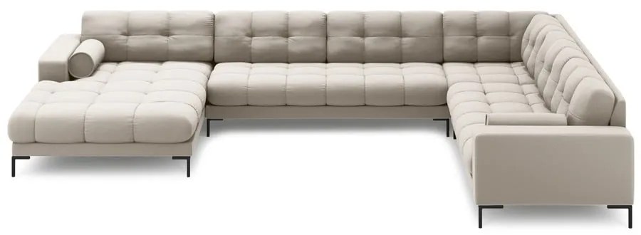 Бежов ъглов диван (десен ъгъл) Bali – Cosmopolitan Design