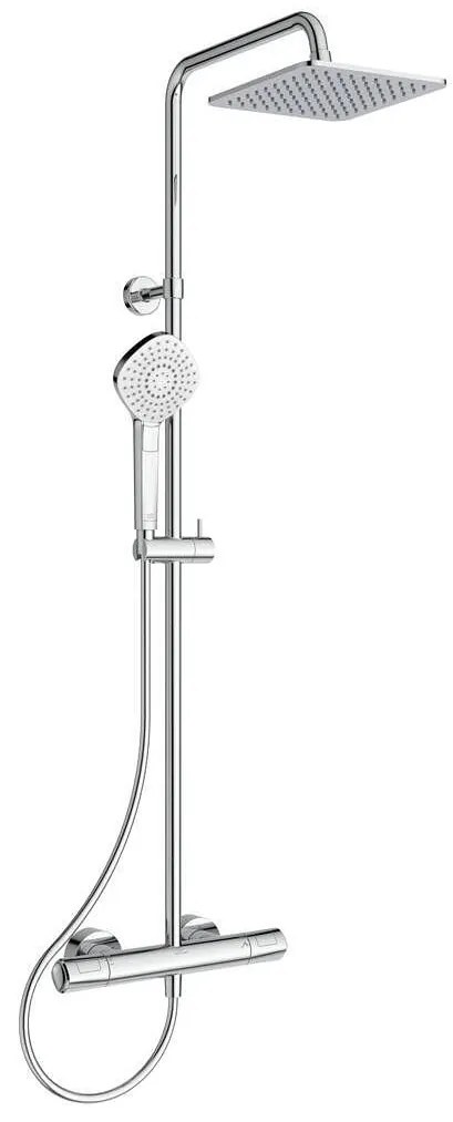 Душ система с термостатен смесител Ceratherm T100, A7240AA, Vidima