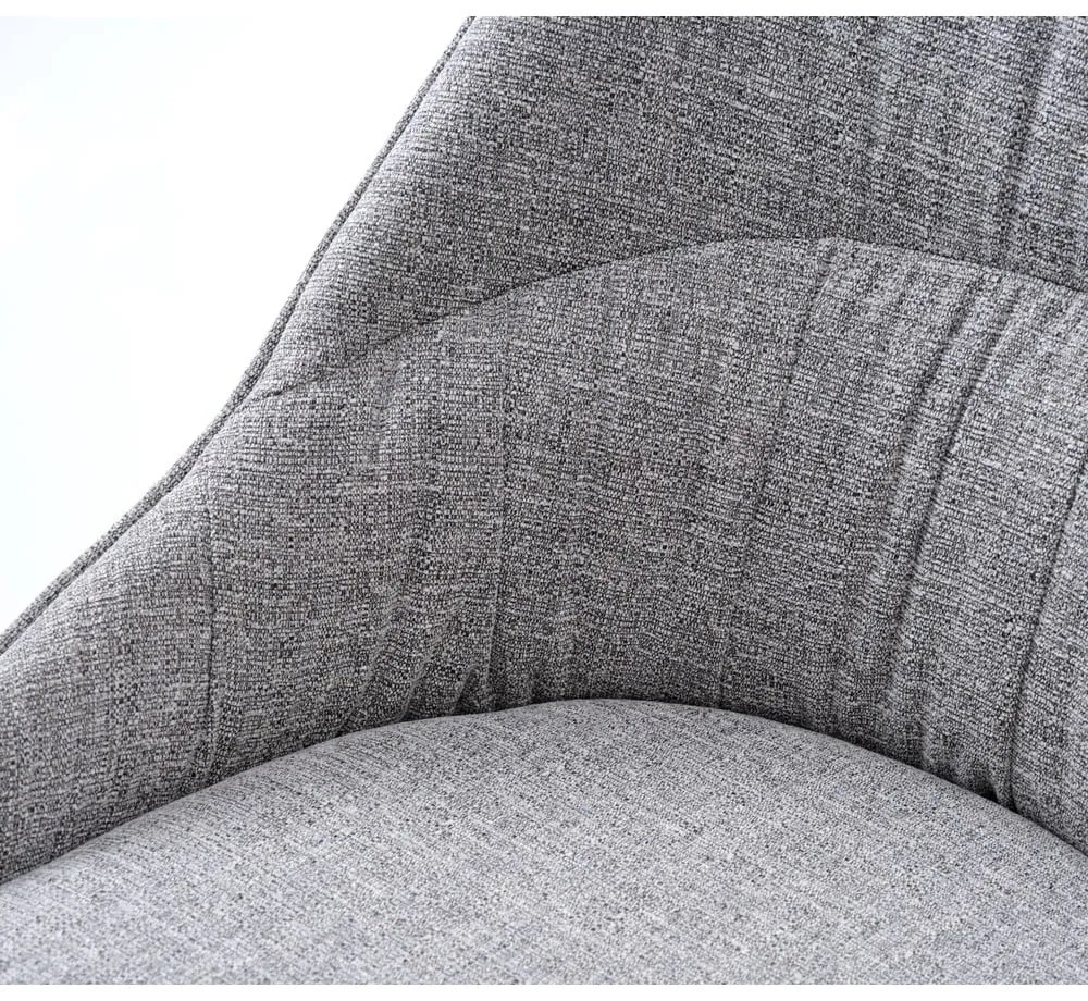 Сиви трапезни столове в комплект от 2 броя Meridian - Unique Furniture