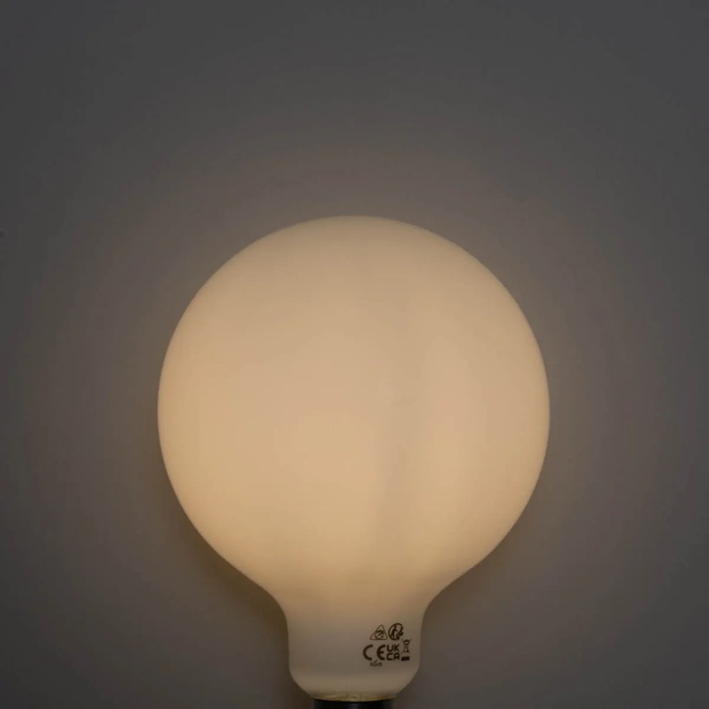 Комплект от 5 E27 3-степенна димируема LED крушка Opal G125 4W 450lm 3000K