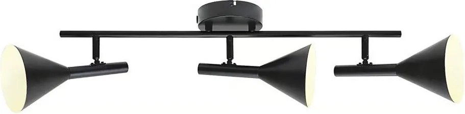 Nordlux - Спот осветително тяло KELVIS 3xGU10/12W/230V черно