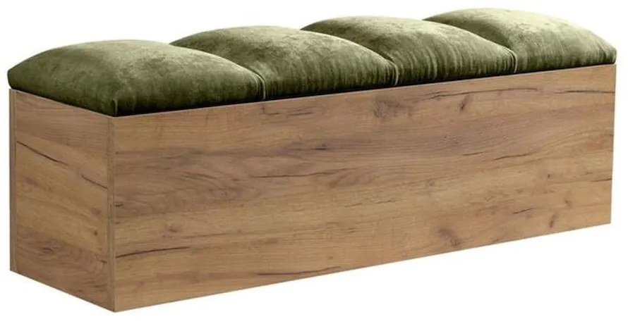 Зелена и естествена пейка Kumo – Bobochic Paris