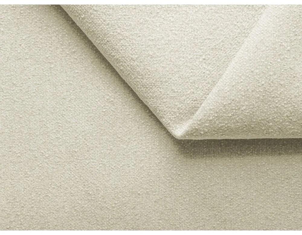 Кремав модулен ъглов диван от букле Ailani – Makamii