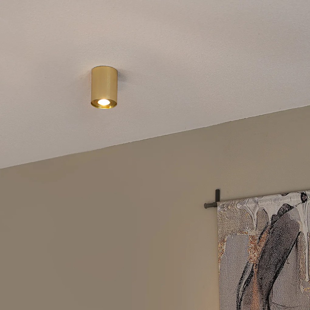 Комплект от 4 прожектора злато/месинг регулируеми - Rondoo up