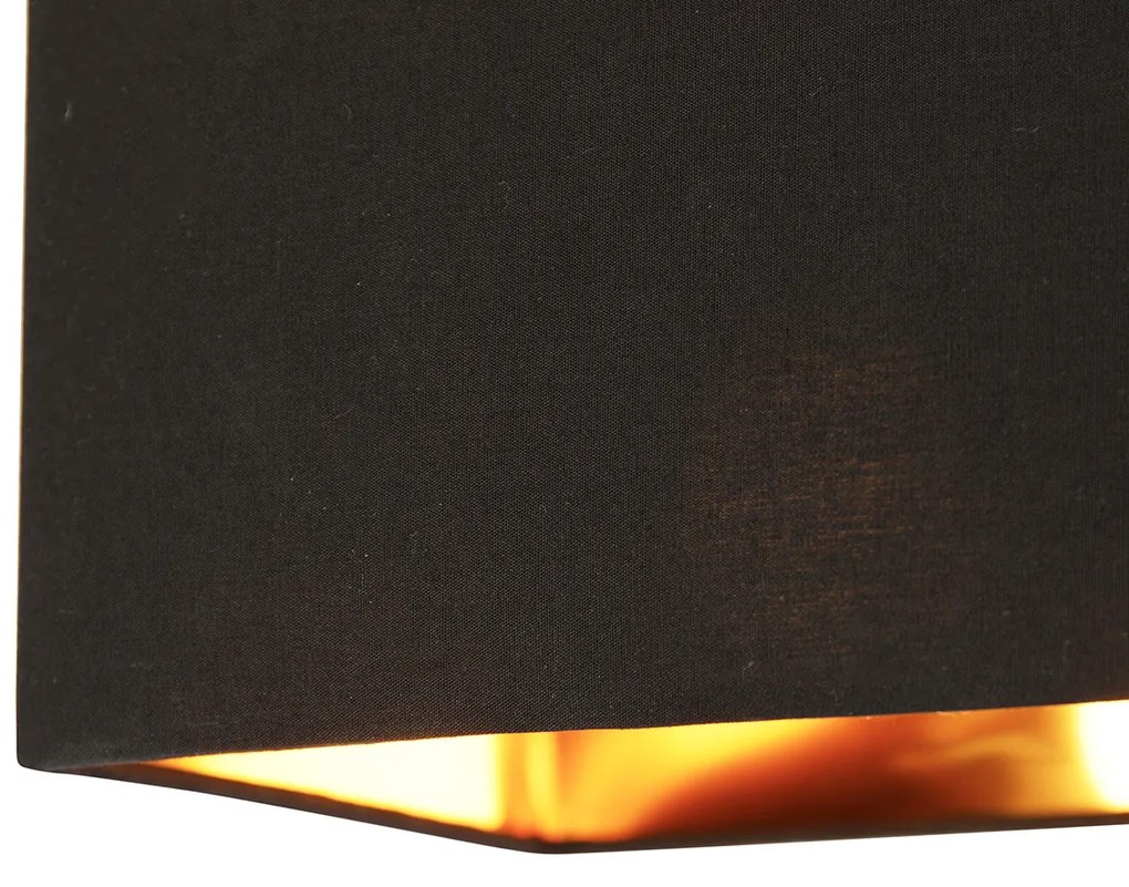 Интелигентен плафон черен със злато с включен Wifi P45 - VT