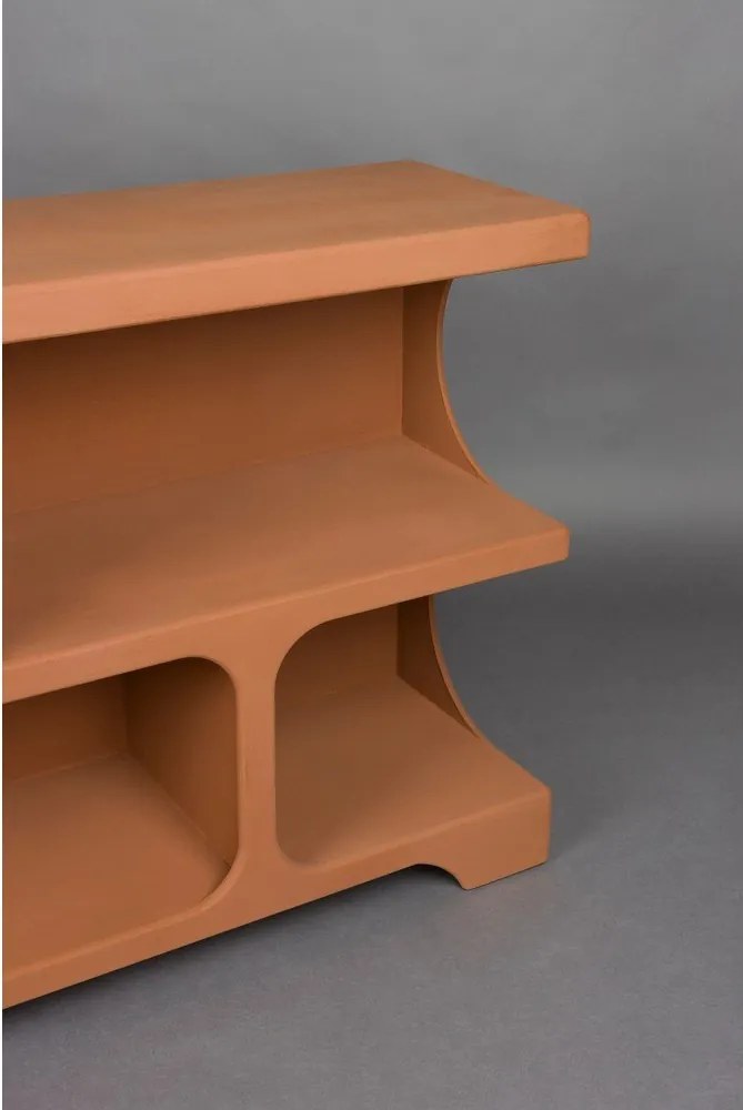 Теракотена библиотека 120x85x37 cm Dundee – Dutchbone